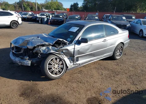 2004 BMW 330Ci из США, поврежденный, VIN WBABD53484PL10447